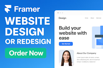 create a custom portfolio website using framer