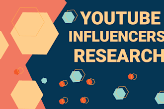 do professional youtube influencers research
