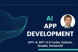 develop ai chatbot app using chatgpt and python