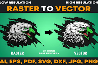 convert your sketch or existing logo to vector