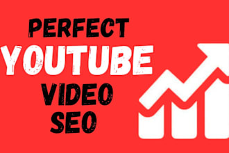 be your youtube video SEO expert