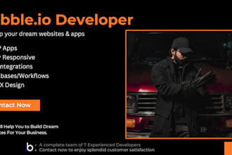 build your dream websites in bubble