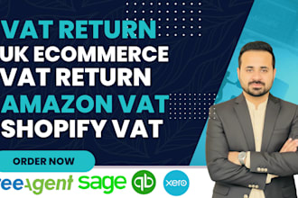 file amazon shopify ebay ecommerce UK vat return to hmrc