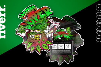 design custom die cut shaped weed bag, cannabis mylar bags pouch