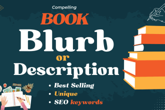 craft compelling book blurb and book description