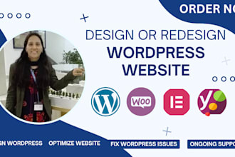 develop business websites with elementor wordpress