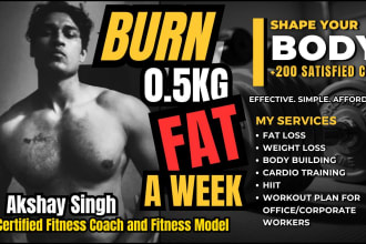 transform your body with custom indian diet and workout plan tailored for you
