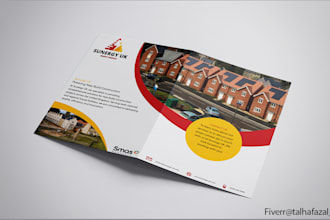 do digital brochure, company profile design, annual report and booklet in print