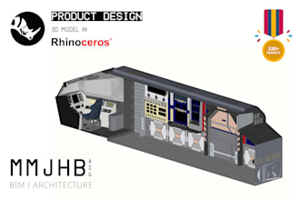 make product and industrial design models in rhinoceros 3d