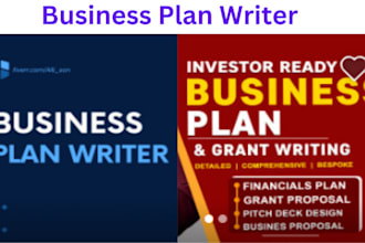 write on grant writing, business plans, and grant proposals