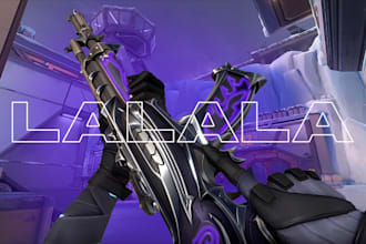 design the best valorant thumbnail for you montage