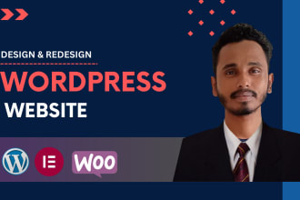 do stunning wordpress website or landing page or squeeze page