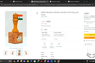 make your product visible active for sell on amazon,flipkart