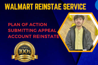 reinstate your walmart suspended account