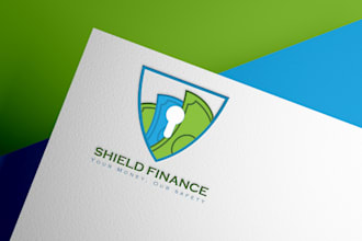 create professional logo about consulting financial bank insurance accounting