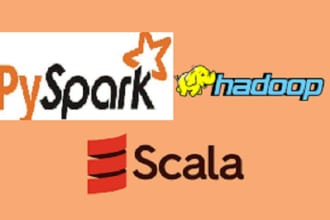 do bigdata hadoop pyspark scala mapreduce  impala and hive related task