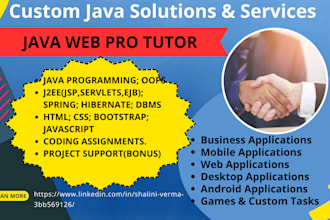 tutor java, j2ee, and web programming online