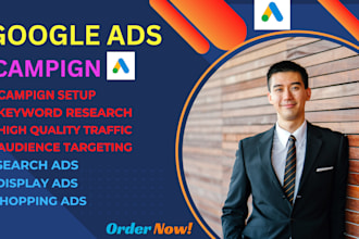 setup effective google ads, PPC campaign and display ads campaign