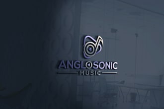 design attractive logo about dj music, studio and entertainment
