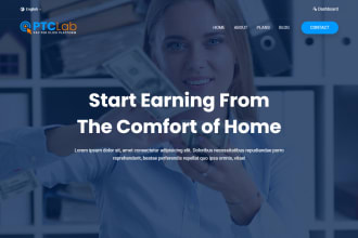 create ptclab pay per click online earning website for you