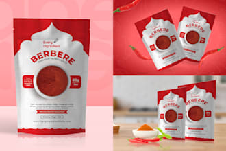 design amazing product labels or packaging