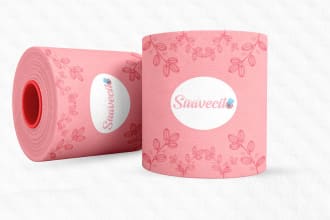 design creative product labels or packaging