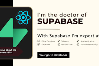 build fullstack saas app with supabase, nextjs, typescript
