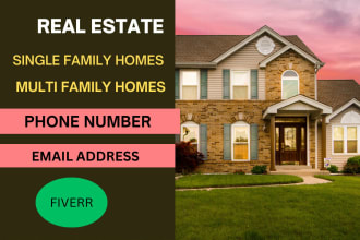 do single and multi family homes properties list