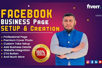 set up  facebook business page and ads management