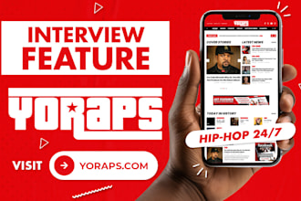 interview you for award winning hip hop magazine yoraps dot com