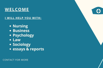 do nursing, public health, psychology, essays, reports