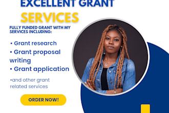 write grant, grant research, submit grant proposal