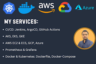 do docker, kubernetes, aws, gcp, and devops engineer work