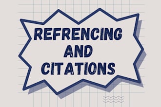 edit and format  citations ,bibliography apa harvard and ieee style
