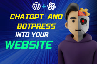 integrate chatgpt openai API in wordpress website for blogs and ai chatbot