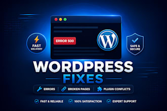 fix any problem with your wordpress