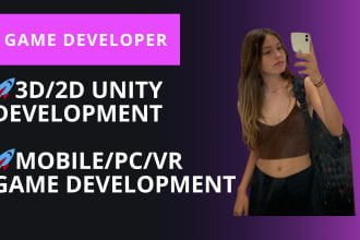 build 3d game environment for metaverse, VR, and mobile in unity 3d