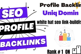 do 90 plus da 250 profile backlinks for ranking on google