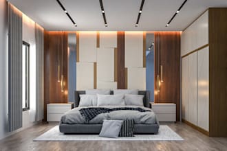 do interior design sketchup 3d and realistic rendering