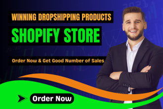 add upload winning dropshipping products to shopify store