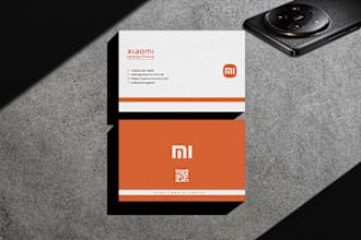 do unique elegant clean visiting card design for you