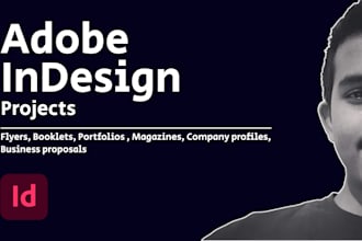 design your projects using adobe indesign