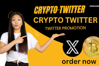 do organic crypto twitter marketing, nft, token sales to 700k real followers
