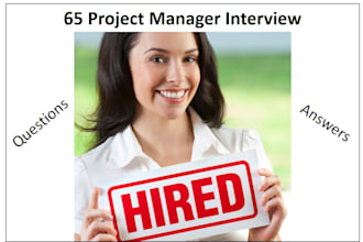 provide you 65 project manager interview questions and answers
