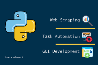 develop python guis, automate tasks, and scrape data