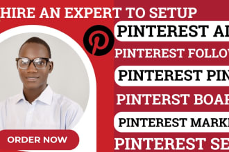 be your pinterest marketing manager with board pins for etsy shop, shopify sales