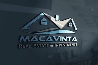 design creative real state,sports,business logo