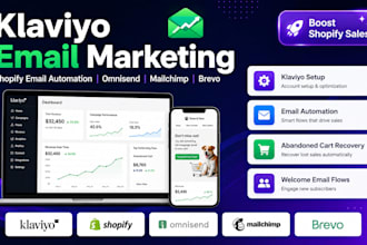 setup klaviyo moosend omnisend email marketing shopify email automation workflow