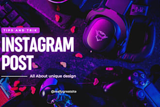 design creative instagram posts