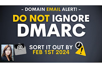 add dmarc according to google yahoo requirements
